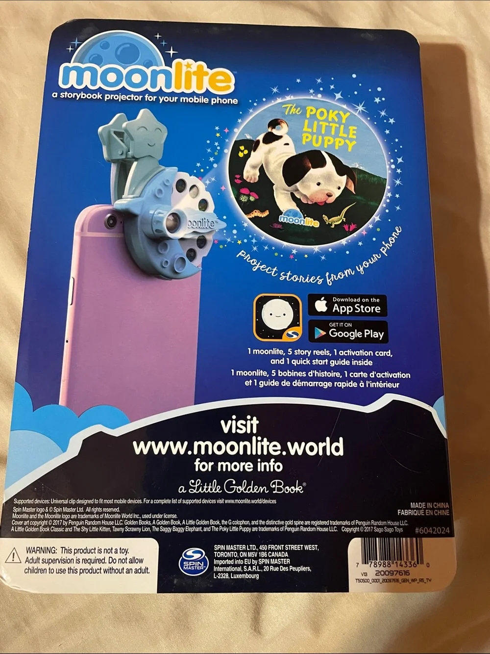 Storytime Projector Mobile Phone Accessory - Teal